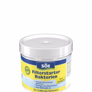 Bakterie filtracyjne FilterstarterBakterien zapewniają rozkład substancji szkodliwych. Zwiększają żywotność filtra. Redukuje azotu i amoniak.