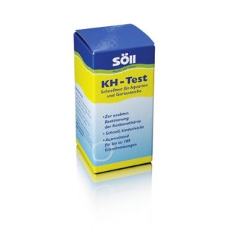 KH-Test kropelkowy służy do określenia twardości węglanowej wody stawowej oraz akwariów słodko i słono wodnych. Jest szybki i łatwy w użyciu.