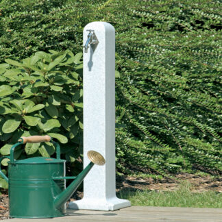 Punkt poboru wody Poller umożliwia on użytkownikowi wygodne i proste pobieranie wody w ogrodzie. Wykonany z tworzywa sztucznego o wysokiej jakości.