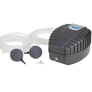 Napowietrzacz Oase AquaOxy 500 -wydajnie, cicho, niezawodnie - tak działa napowietrzanie stawu z napowietrzaczem Oase AquaOxy 500.