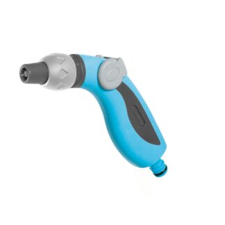 Zraszacz pistoletowy UNI CELLPRO ergonomiczny zraszacz wykonany z wysokiej jakości tworzyw sztucznych. Jednoręczna regulacja siły strumienia.