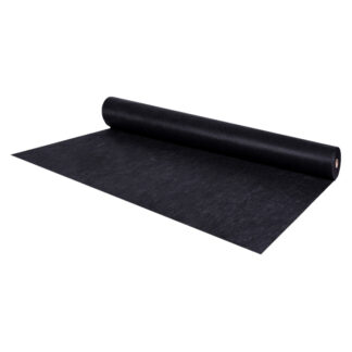 Agrowłóknina Czarna P100 jest produktem separacyjnym przeznaczonym do stosowania w ogrodzie. Stanowi ochronę przed przerastaniem chwastów.