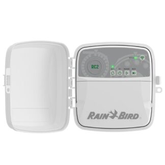 Sterownik Rain Bird RC2 dzięki temu NOWEMU rozwiązaniu do inteligentnego sterowania nawadnianiem możesz śmiało zarządzać swoim systemem z dowolnego miejsca.