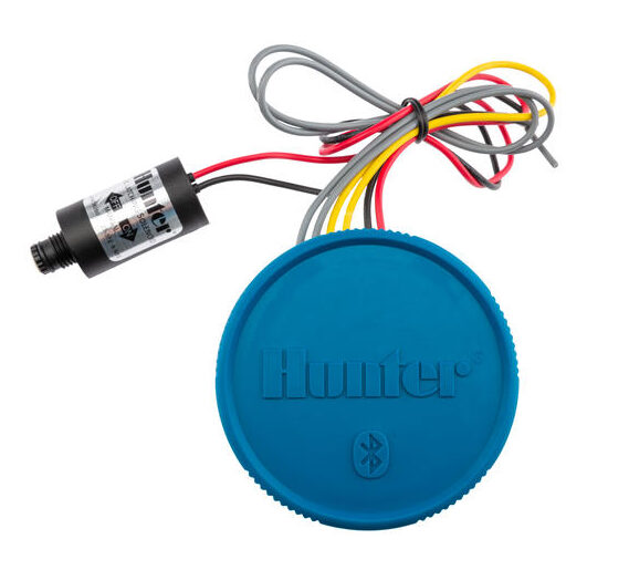 Sterownik Hunter Node BT-100 VALVE z cewką zasilany bateryjnie z obsługą technologii Bluetooth, 1-sekcyjny, montowany na zaworze PGV-101-G, z cewką.